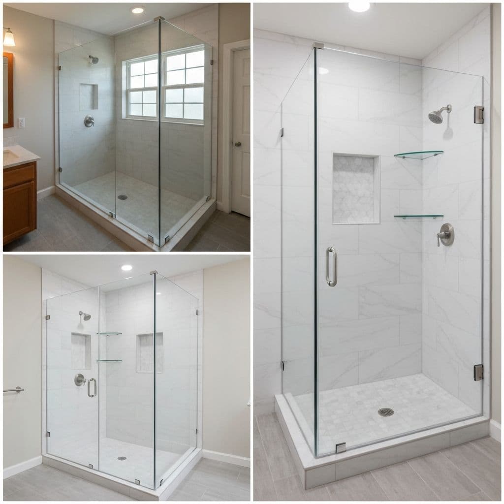 A Shower Makeover with Grout Brothers: Glass and Grout Renewal